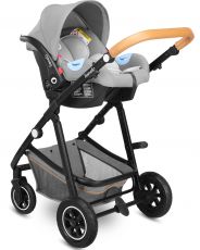 Дитячий візочок 3 в 1 Lionelo Amber Grey Stone